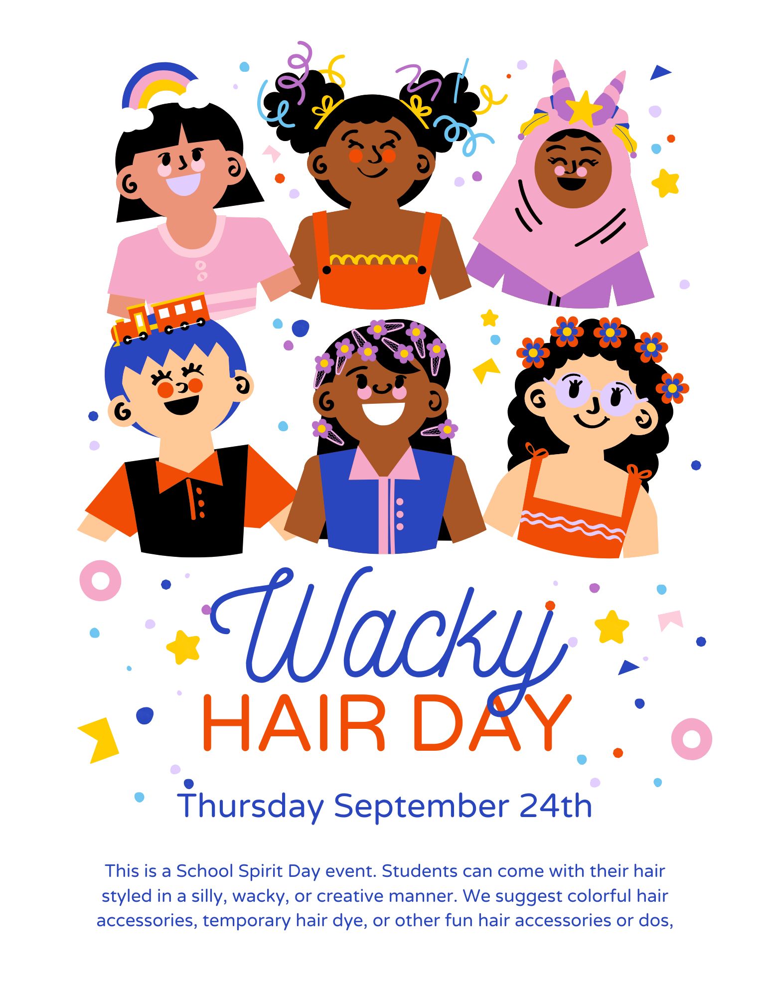 Wacky Hair Dry